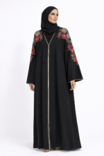 Luxury Embroidery Abaya – Elegant Dubai Embroidered Abaya for Women