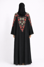 Luxury Embroidery Abaya – Elegant Dubai Embroidered Abaya for Women