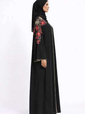Luxury Embroidery Abaya – Elegant Dubai Embroidered Abaya for Women