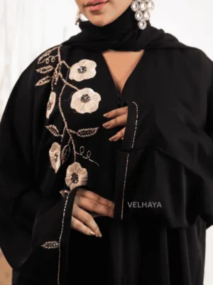 Premium Handcrafted Abaya – Luxury Dubai Handwork Abaya for Women