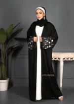 Elegant Hand Embroidered Dubai Abaya – Luxury Occasion Abaya