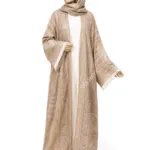 Trending Stonework Pashmina Dubai Abaya – Elegant Luxury Modest Fashion for Women 105