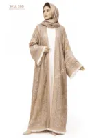 Trending Stonework Pashmina Dubai Abaya – Elegant Luxury Modest Fashion for Women 105