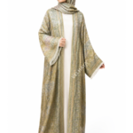 Trending Stonework Pashmina Dubai Abaya – Elegant Luxury Modest Fashion for Women 106