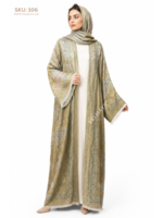Trending Stonework Pashmina Dubai Abaya – Elegant Luxury Modest Fashion for Women 106