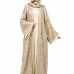 Trending Stonework Pashmina Abaya - Elegant Dubai Abaya for Modest Fashion