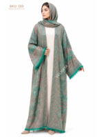 Trending Stonework Pashmina Abaya - Elegant Dubai Abaya for Modest Fashion