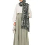 Classic Pashmina Hijab – Lightweight & Versatile Modest Wear SKU-53