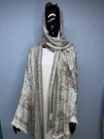 Trending Stonework Pashmina Dubai Abaya – Elegant Luxury Modest Fashion for Women 112