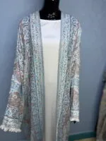 Trending Stonework Pashmina Dubai Abaya – Elegant Luxury Modest Fashion for Women 113