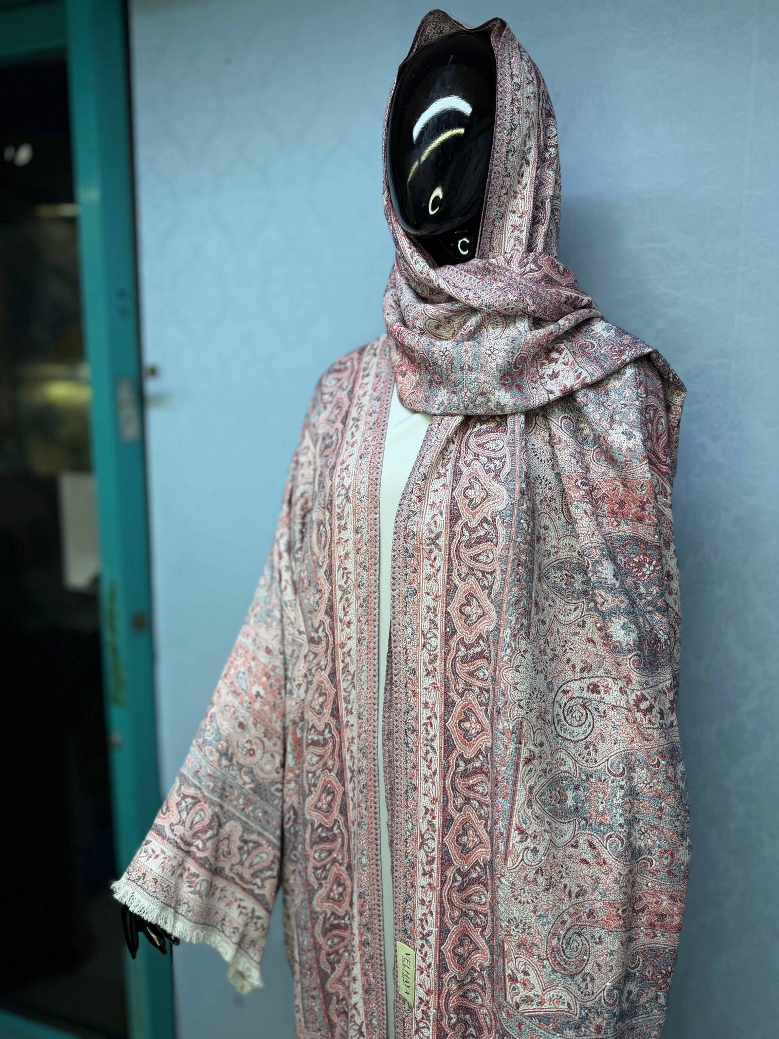Trending Stonework Pashmina Dubai Abaya – Elegant Luxury Modest Fashion for Women 114