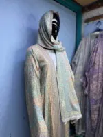 Trending Stonework Pashmina Dubai Abaya – Elegant Luxury Modest Fashion for Women 116