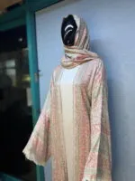 Trending Stonework Pashmina Dubai Abaya – Elegant Luxury Modest Fashion for Women 107