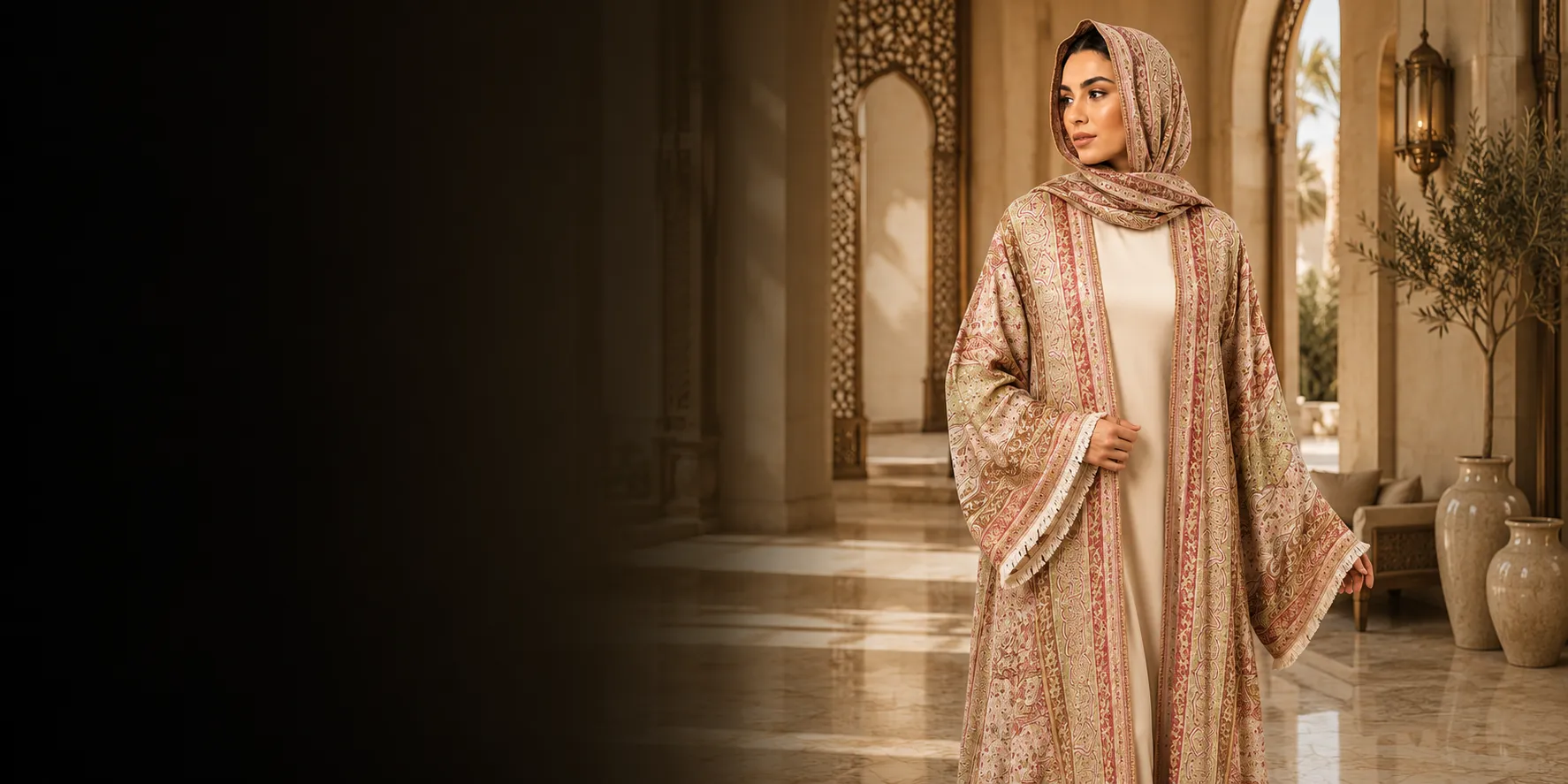 Pashmina Abaya
